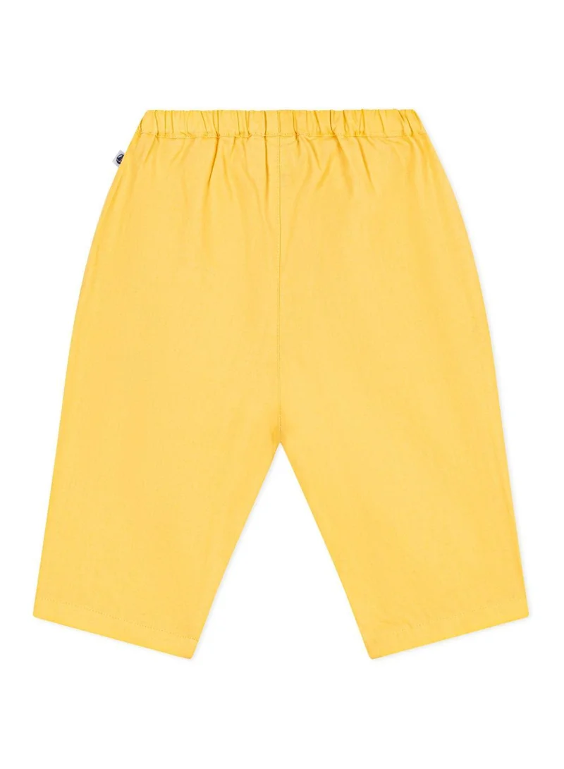 بيتي باتو Babies' plain cotton/linen trousers